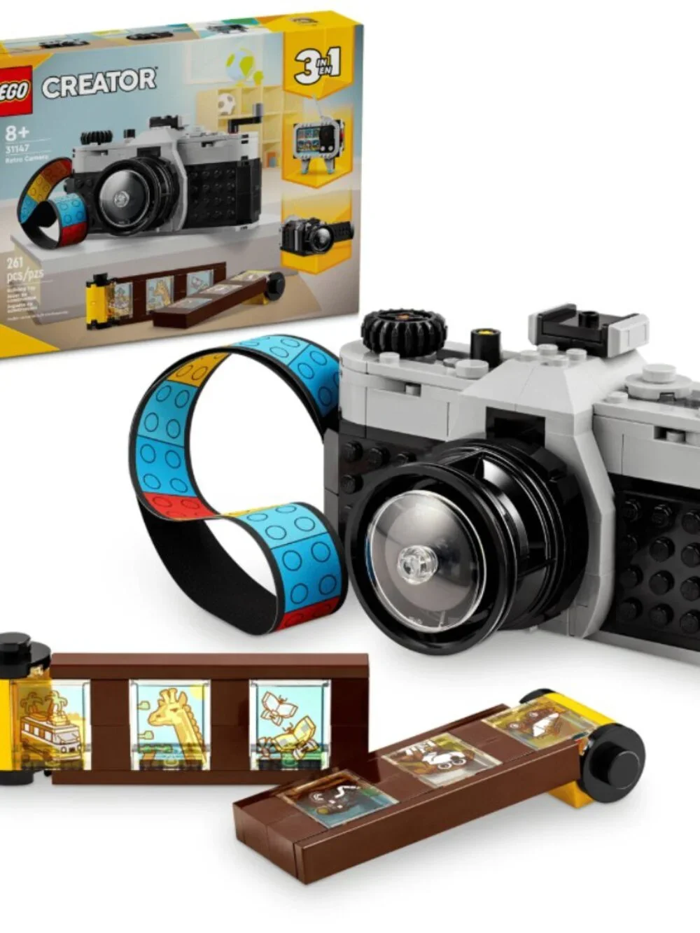 *NEW* LEGO Creator Retro Camera (31147) 3-in-1 Building Set - 261 Pieces - 8+